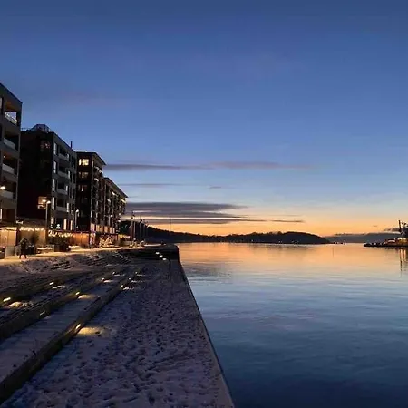 Luxury 3-Bedroom Flat With Seaview In Central Oslo Exterior photo