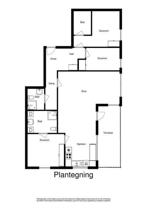 Luxury 3-bedroom Flat With Seaview In Apartment Oslo